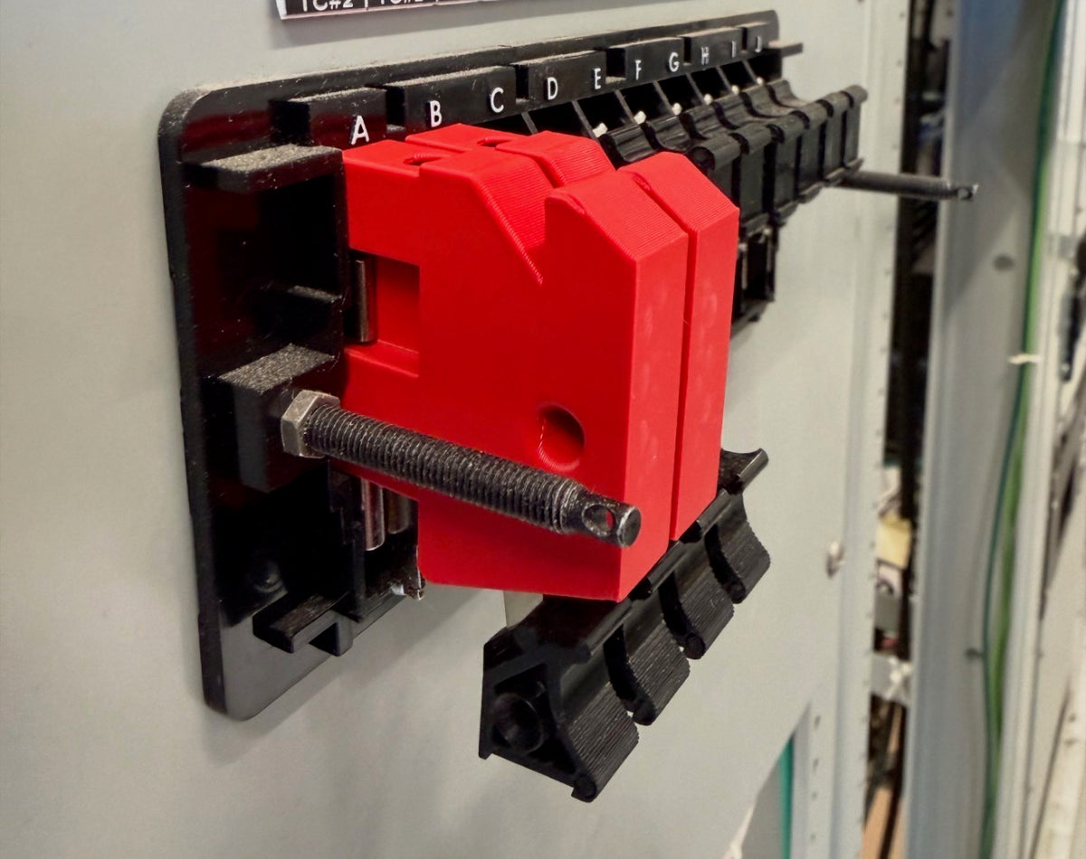 Knife Blade Isolation Blocks – Printed Safety
